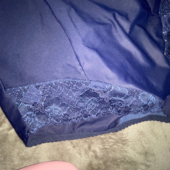 Nefer Teddy Body Suit. Made in Italy. Size 38D Dark Blue with snap crotch - Picture 13 of 16